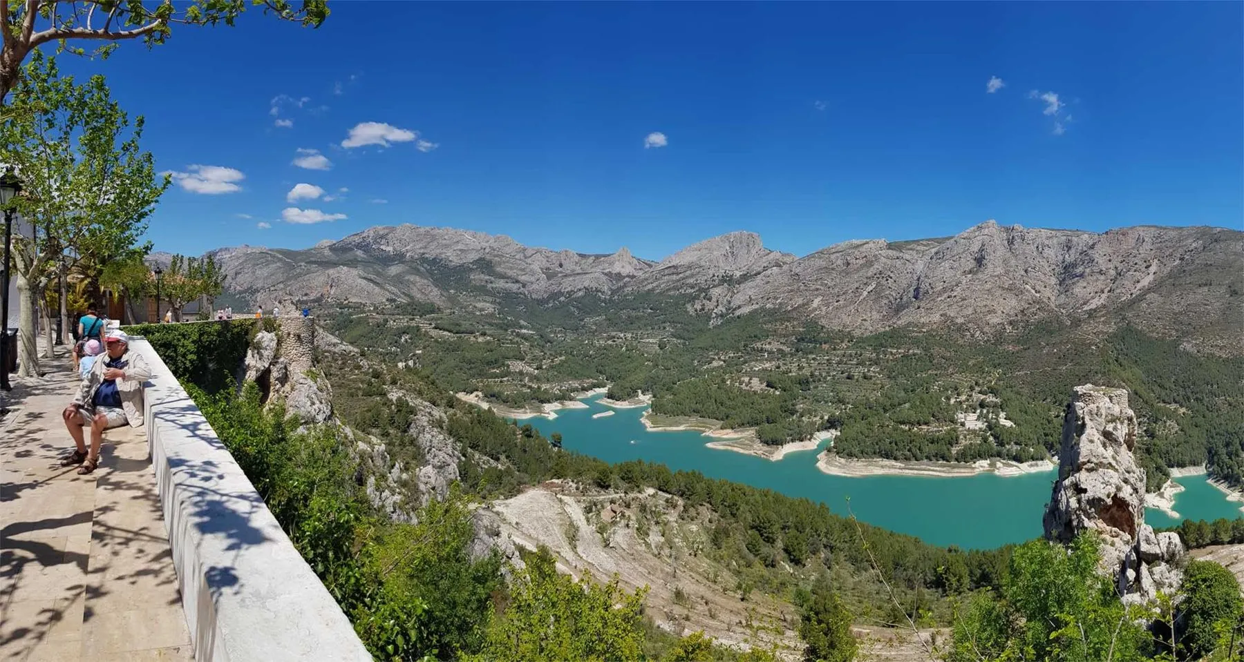 panorama uitzicht Guadalest EV