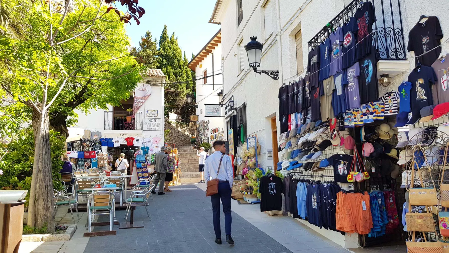 souvenirswinkeltje in Guadalest EV