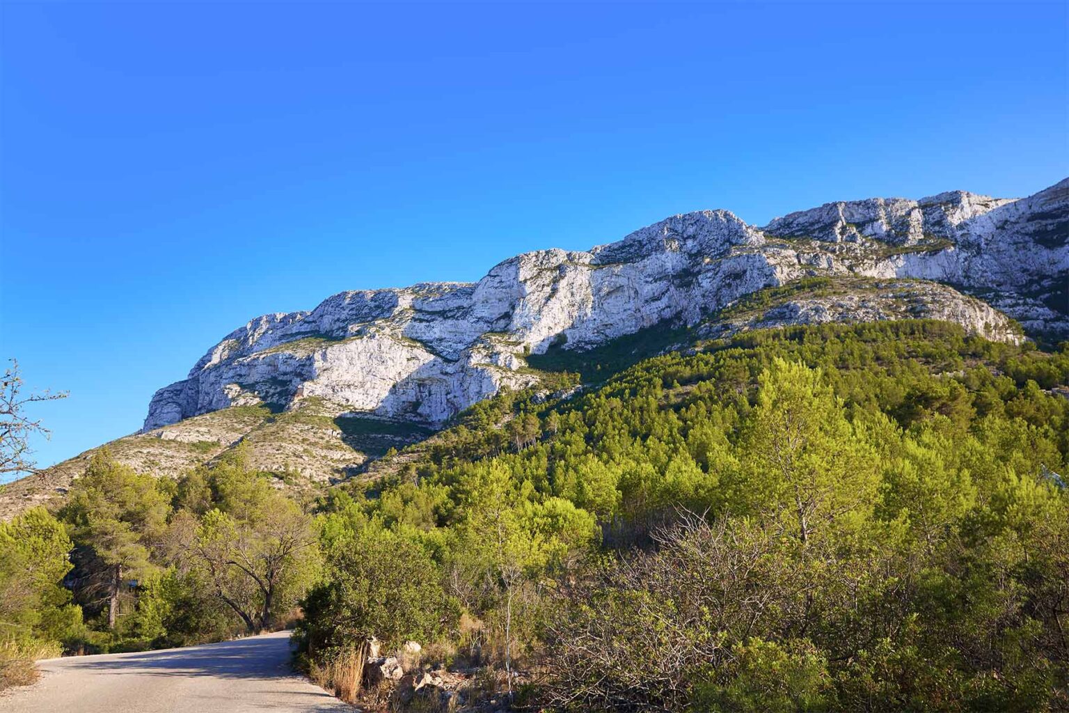 Montgó bergmassief bij Denia