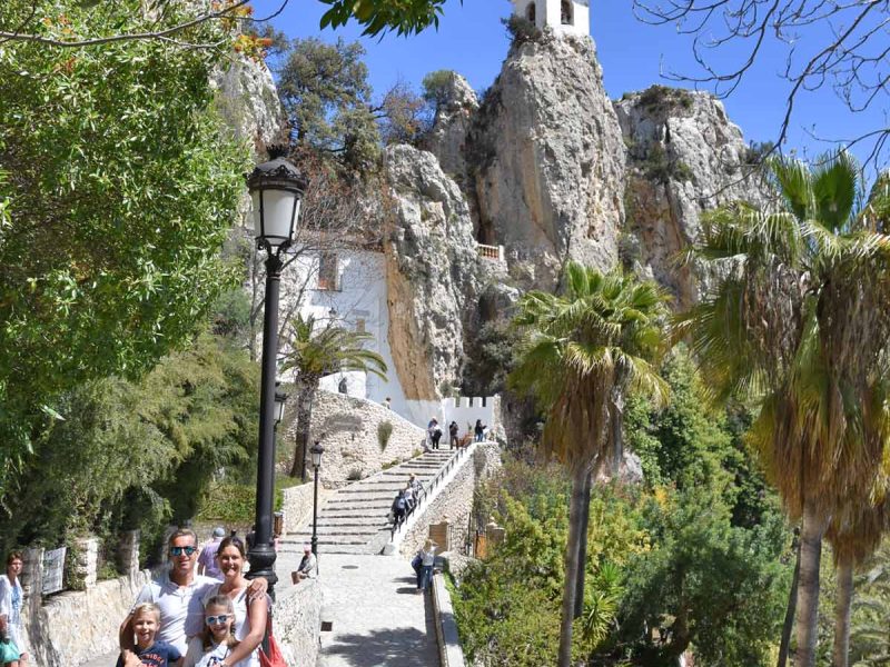 Guadalest het perfecte vakantiekiekje bas DSC_0363