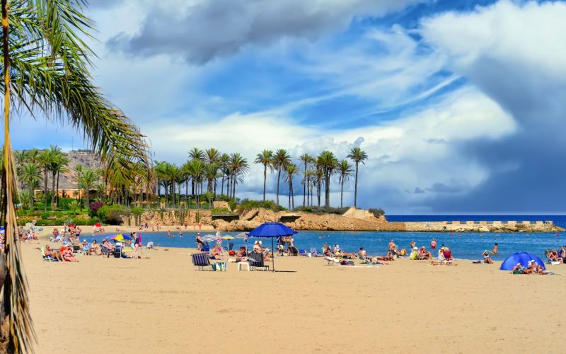 Javea zandstrand del arenal AS