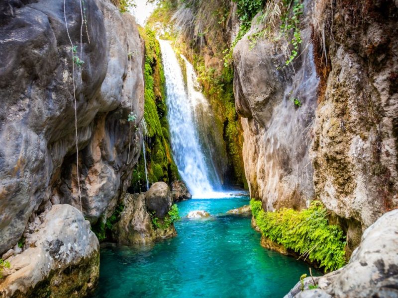 algar waterval natuurschoon