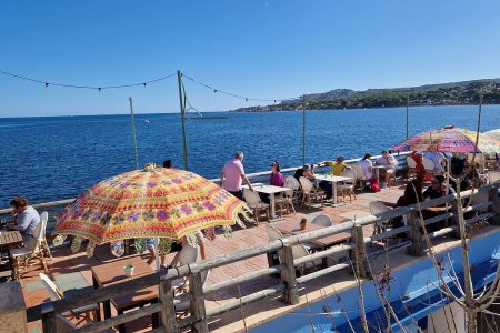 Restaurant Mala Vita op de pier