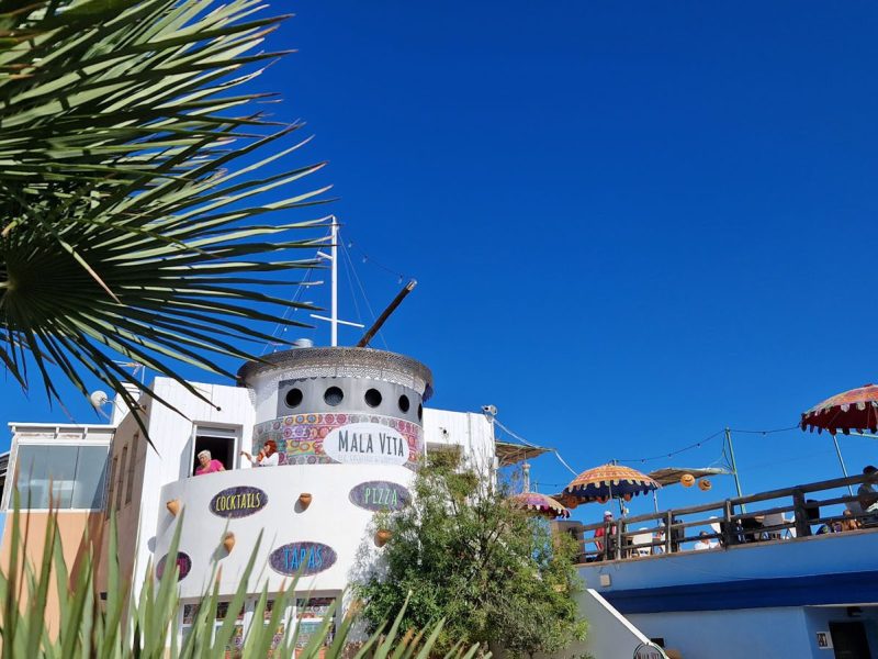 restaurant mala vita in de jachthaven