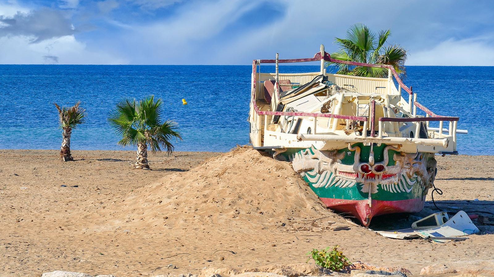 Scheepswrap strand Dénia