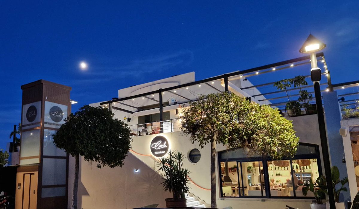Trendy restaurants op de horeca-pier