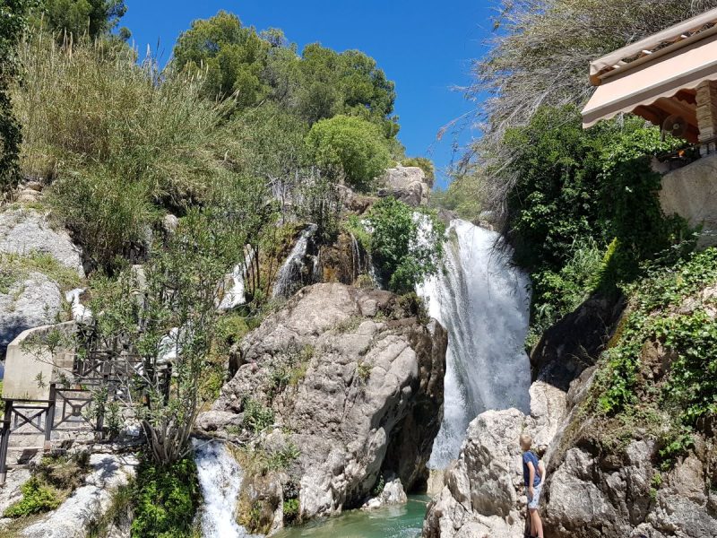De hoogste waterval van Algar